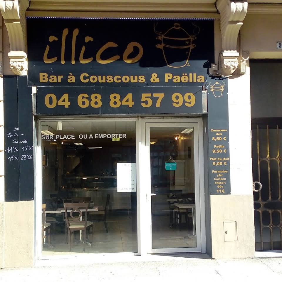 Illico Bar à Couscous et Paella L'invitation